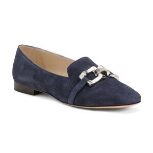 AMALFI Made In Italy Suede Galatea Loafers